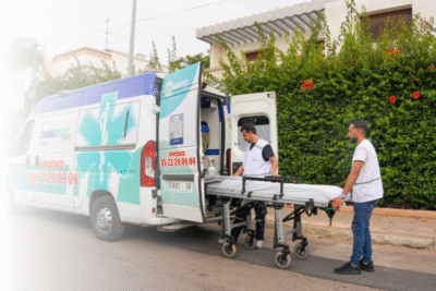 Ambulance à Casablanca