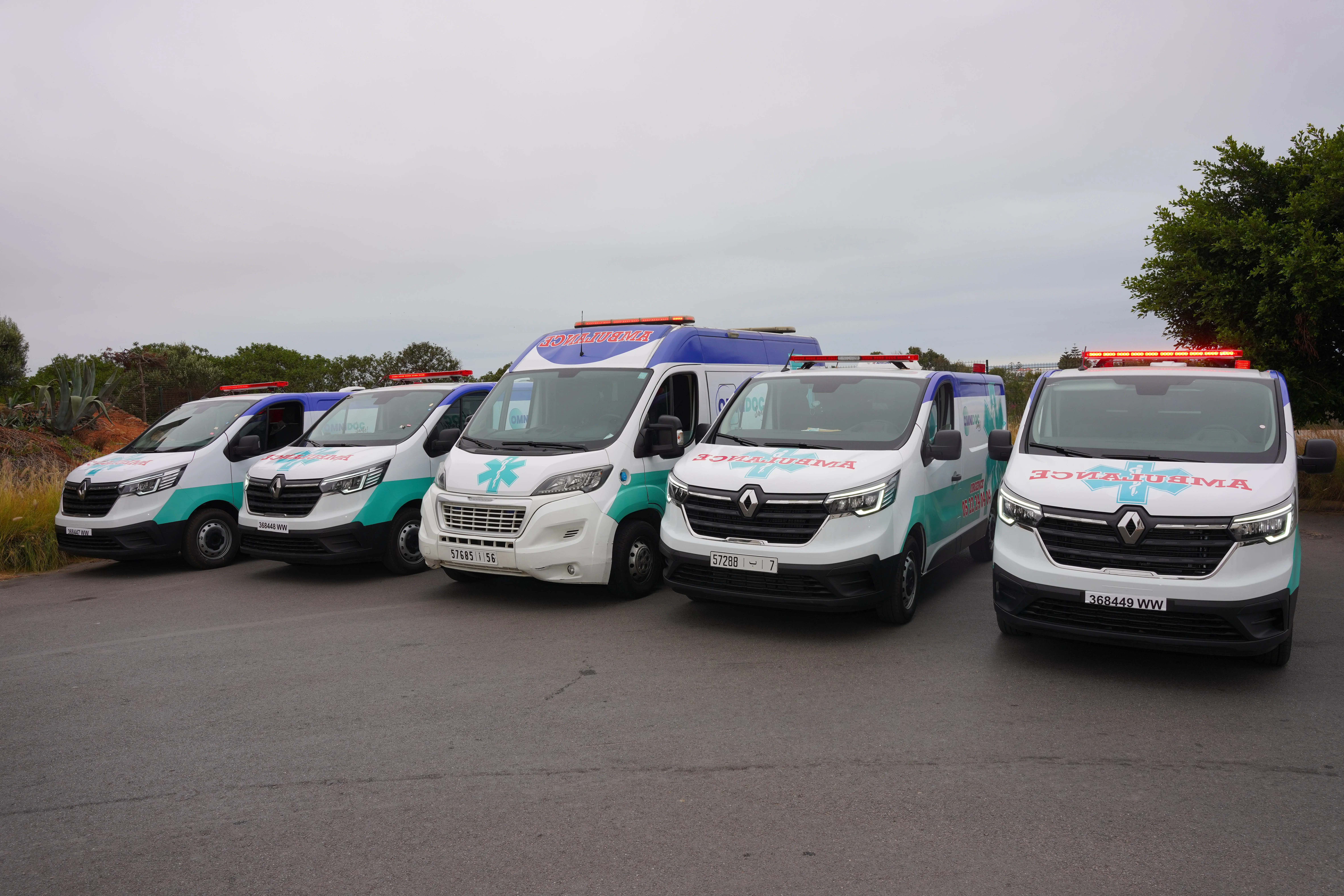 Flotte d’ambulances à Agadir – Service d’urgence médical et transport sanitaire 24h/24 et 7j/7